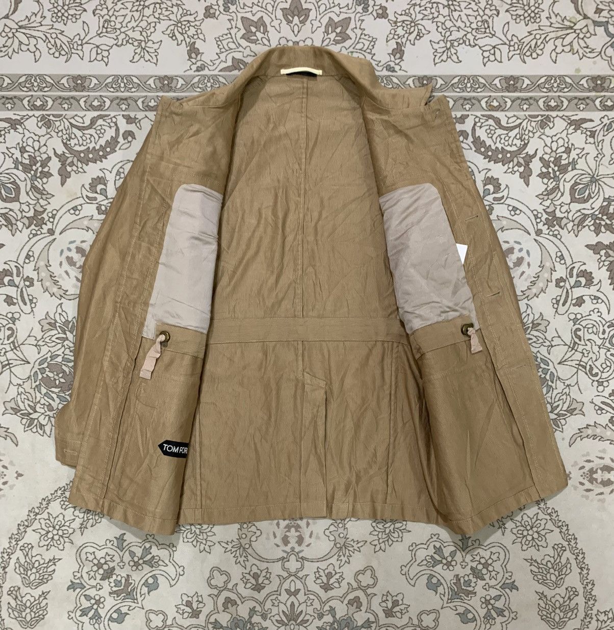 Tom Ford TOM FORD GIACCA SPORTIVA MILITARY FIELD JACKET Size US M / EU 48-50 / 2 - 7 Thumbnail