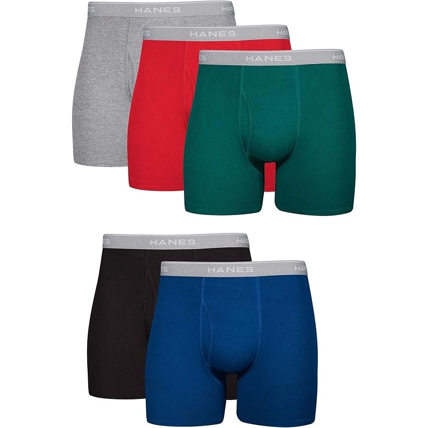 Hanes New Hanes 4 Pack Mens Small Boxer Brief Underwear Size US S / EU 44-46 / 1 - 1 Thumbnail