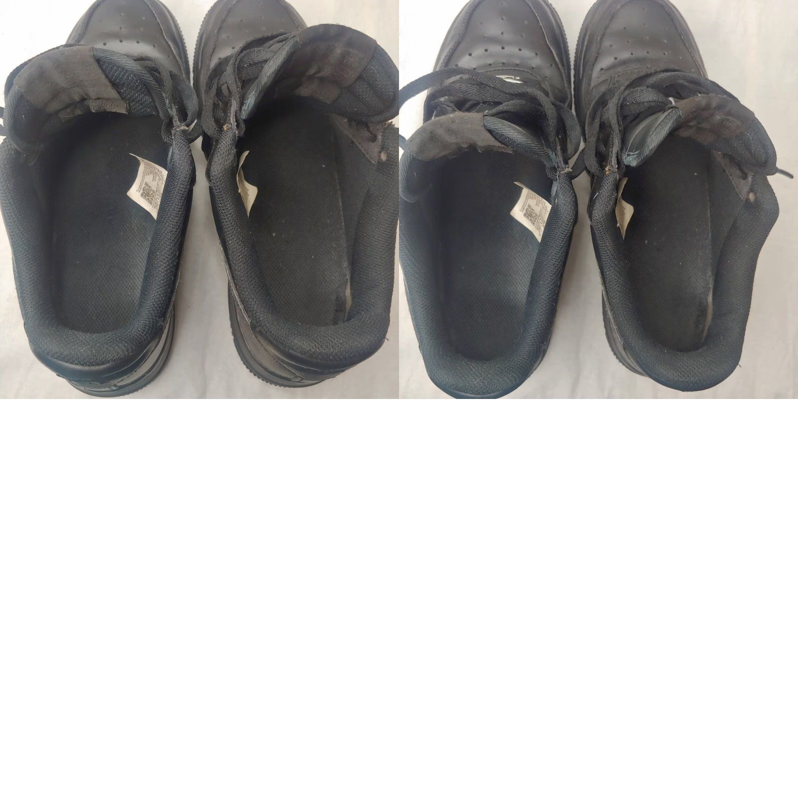 Nike Nike Air Force 1 Shoes Women 7.5 Black Low Top Sneaker Lace Up Athletic Comfort Size M / US 6-8 / IT 42-44 - 11 Thumbnail