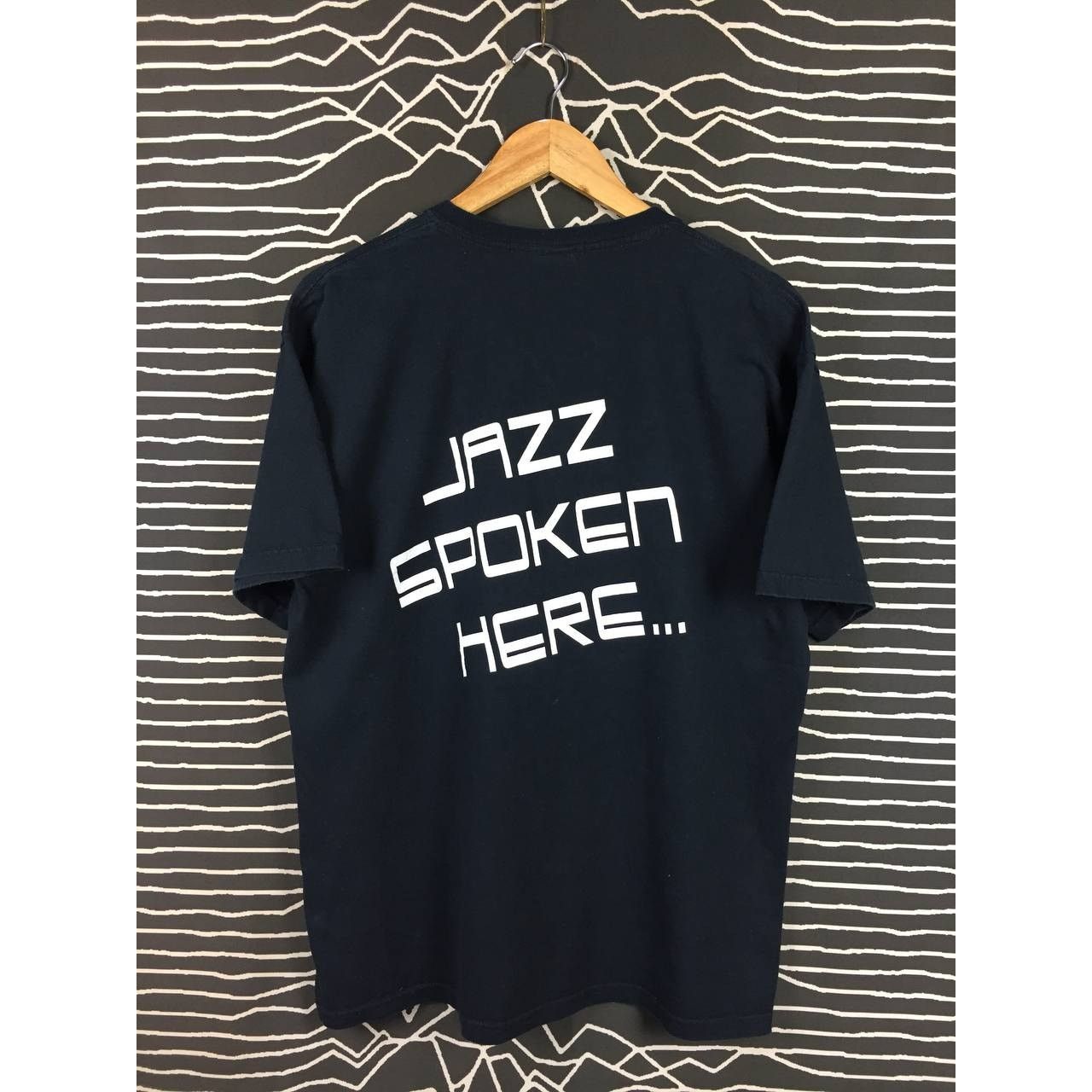 Gildan × Vintage Maine Jazz Alliance MJA Jazz Spoken Here Tee Size US L / EU 52-54 / 3 - 1 Thumbnail