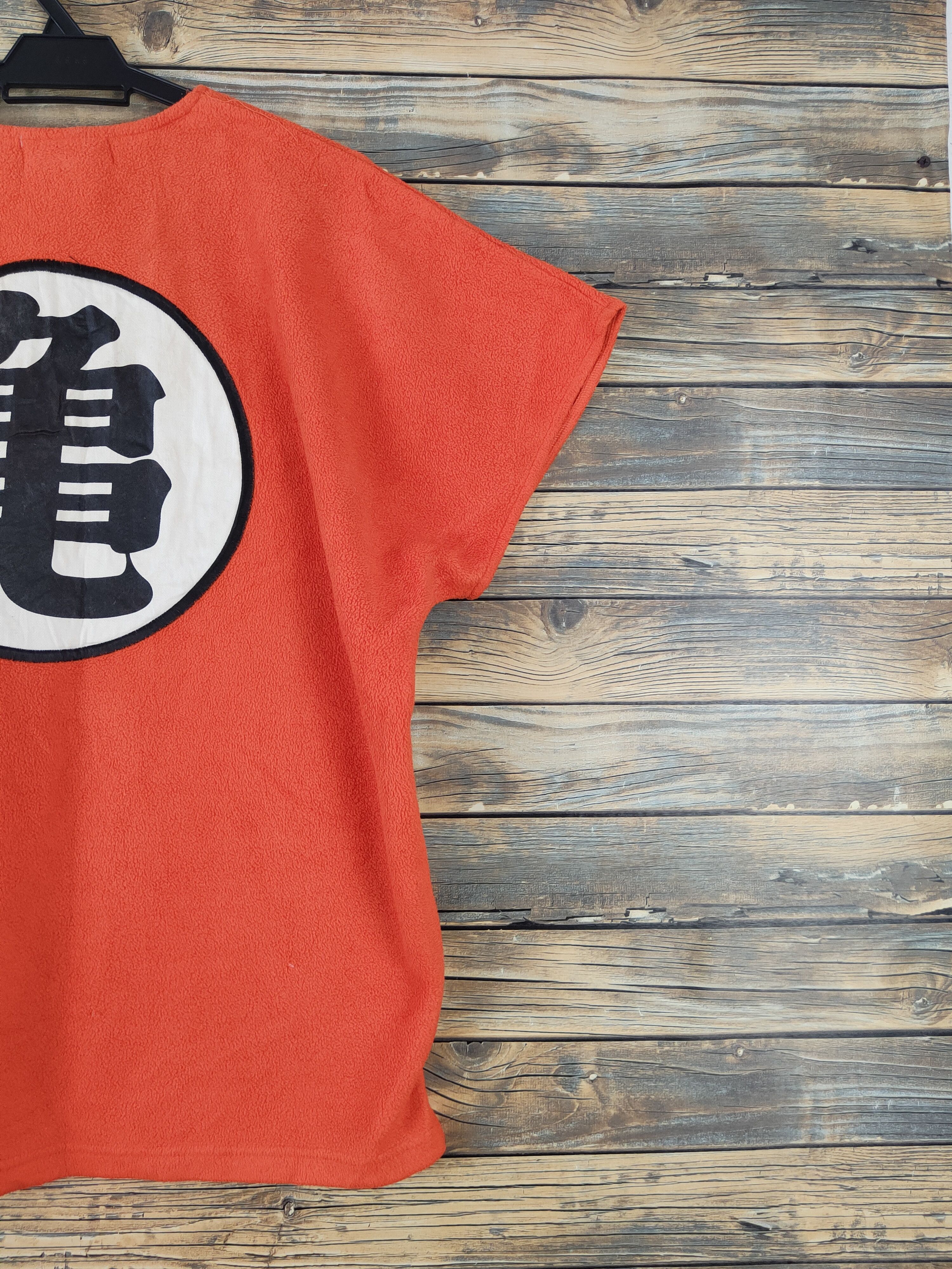 Anime Dragonball Z Orange Wool Short Sleeve T-shirt #558 Size US L / EU 52-54 / 3 - 9 Thumbnail