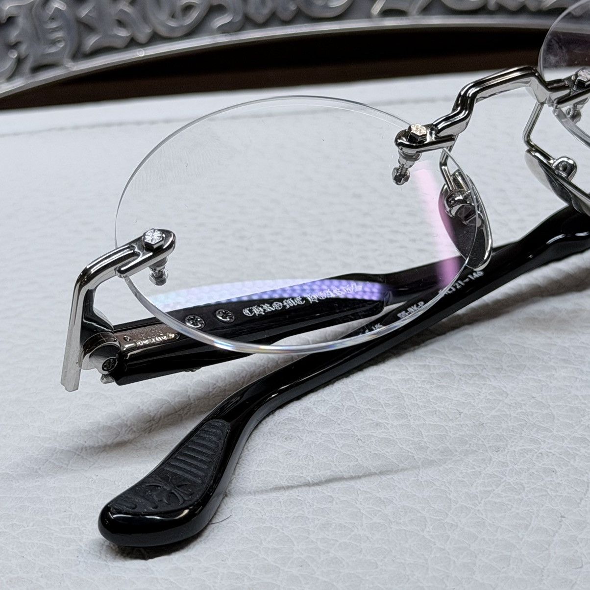 Chrome Hearts Chrome Hearts DEEP III Glasses Size ONE SIZE - 8 Thumbnail