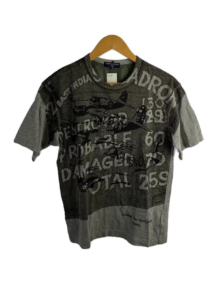 Comme des Garcons × Comme des Garcons Homme Plane Print Nylon Panel Tee Size US S / EU 44-46 / 1 - 1 Thumbnail