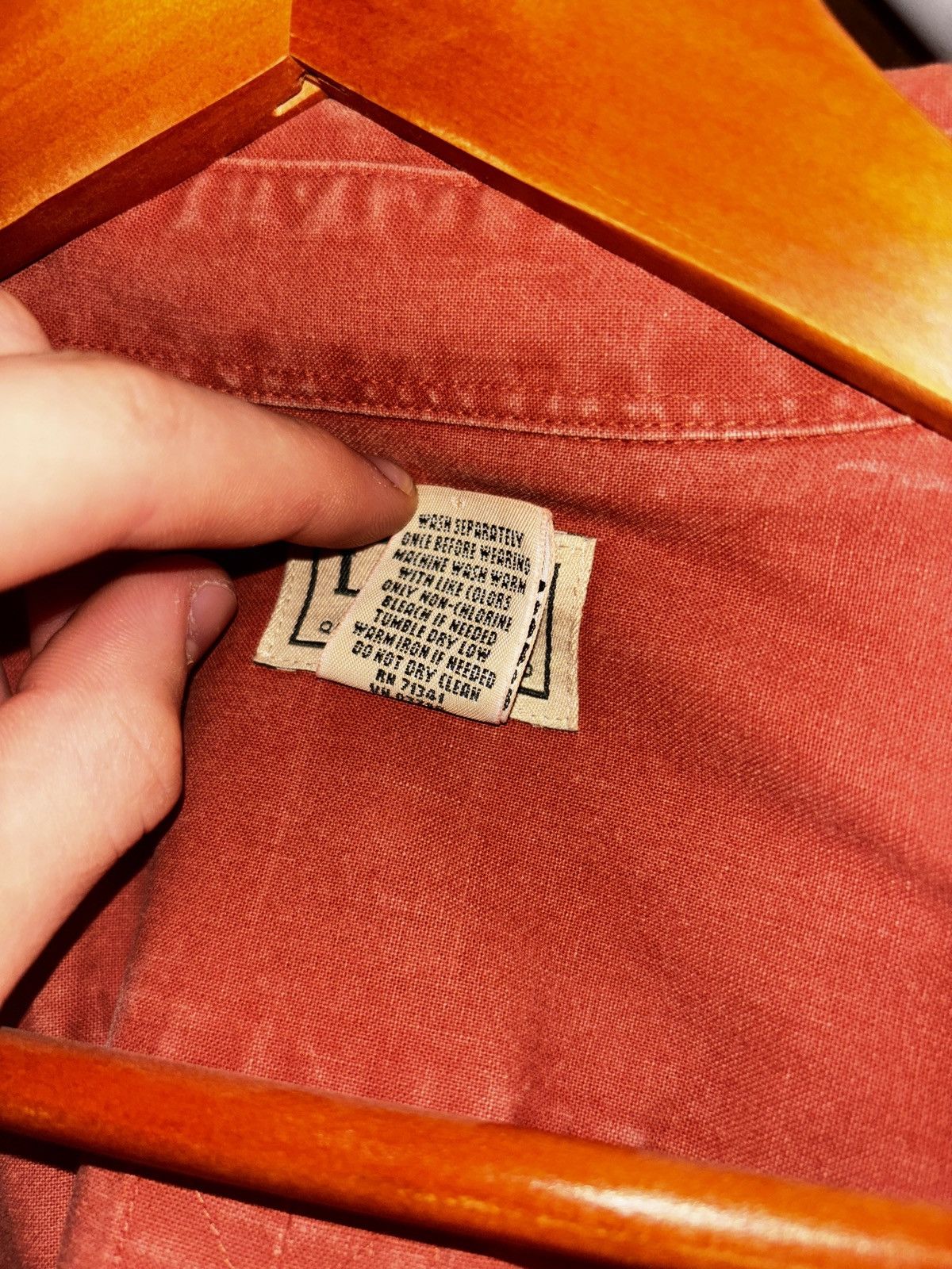 L.L. Bean × Vintage Vintage L.L. Bean button-up collared long sleeve Size US L / EU 52-54 / 3 - 4 Thumbnail