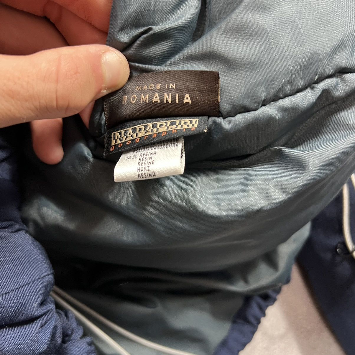 Napapijri Vintage Napapijri Cordura Parka – Navy Blue💙 Archive Hype Size US M / EU 48-50 / 2 - 13 Thumbnail