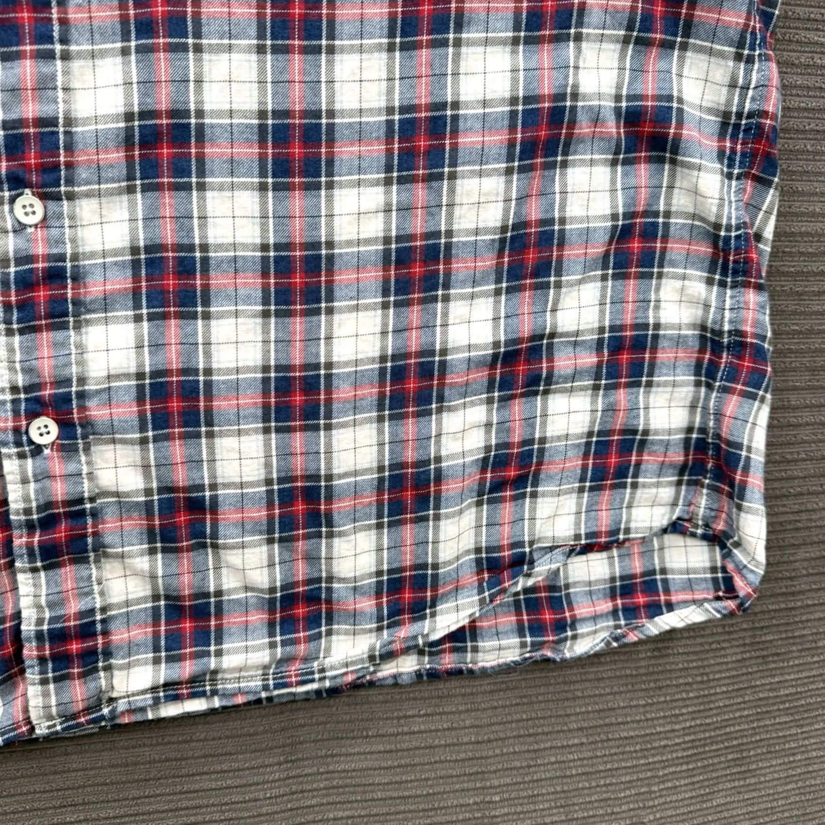 Faherty Faherty Shirt Men 2XL Cotton Plaid Long Sleeve Button Up Designer Preppy Shirt Size US XXL / EU 58 / 5 - 7 Thumbnail