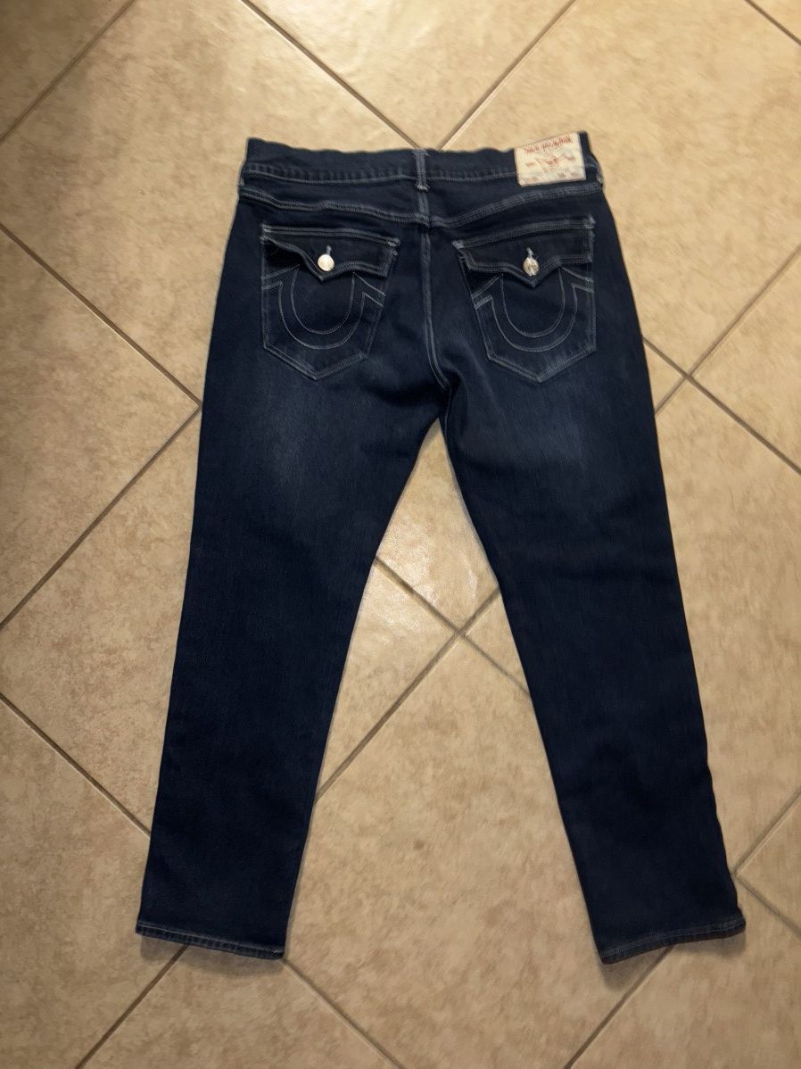 True Religion True Religion Y2K blue denim Slim Jeans Size US 36 / EU 52 - 2 Thumbnail