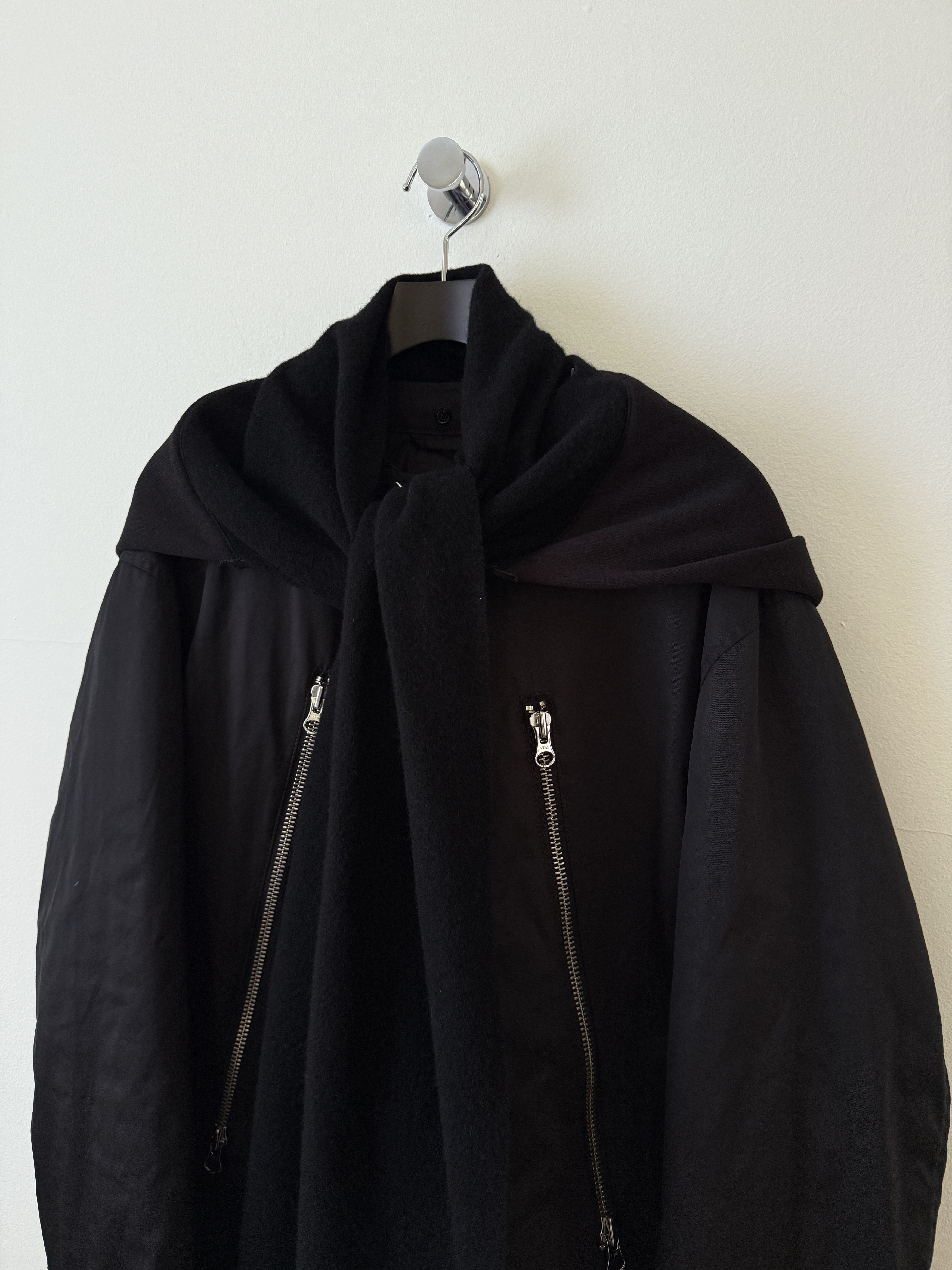 MM6 Hooded 5 Zip Bomber w/Scarf Size US S / EU 44-46 / 1 - 5 Thumbnail