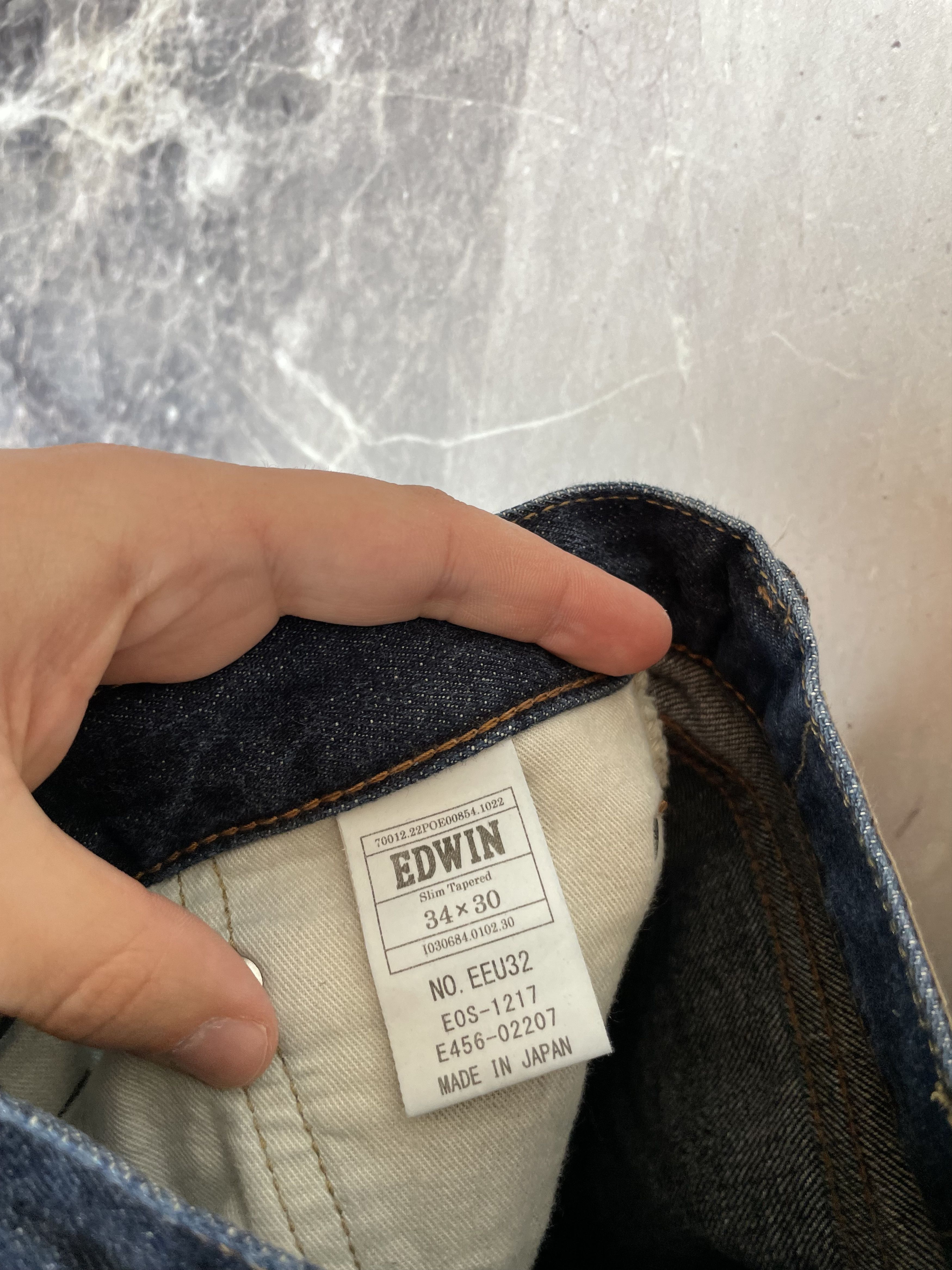 Edwin Edwin Jeans Selvage Denim Made in Japan Size US 34 / EU 50 - 10 Thumbnail