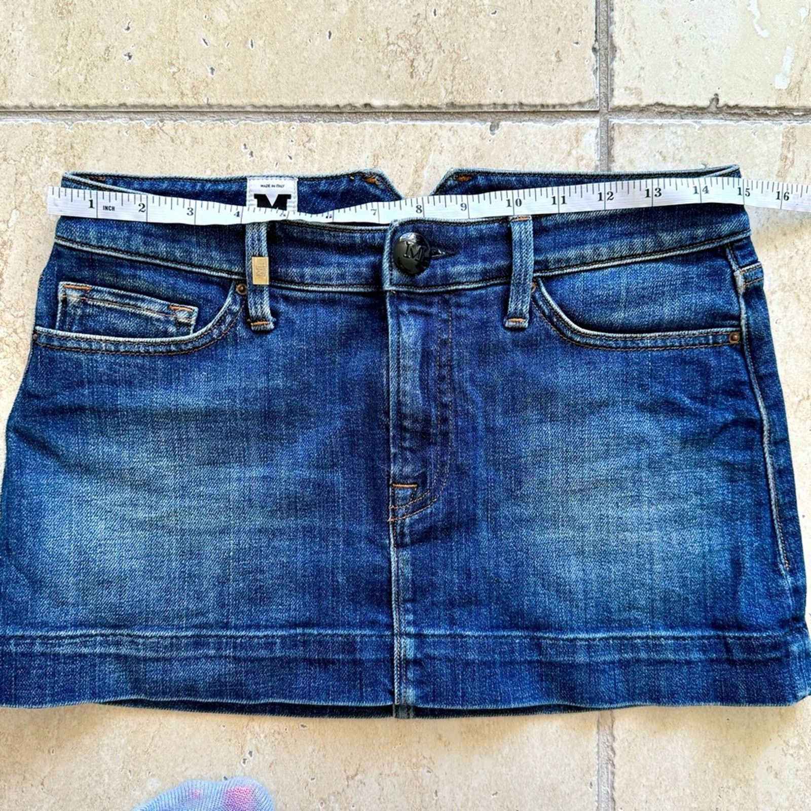 Missoni MISSONI Jean Skirt, Size 27 Size 26" / US 2 / IT 38 - 4 Thumbnail