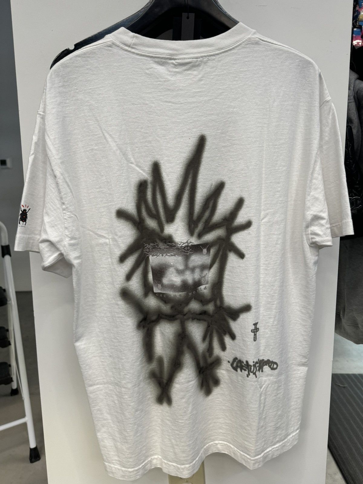 Travis Scott Travis Scott Cactus world tee Size US L / EU 52-54 / 3 - 3 Thumbnail