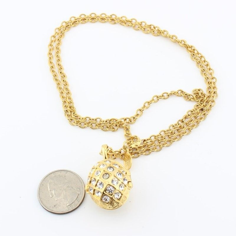 Joan Rivers Joan Rivers Gold Tone Fireball Crystal Pendant Necklace Size ONE SIZE - 7 Thumbnail