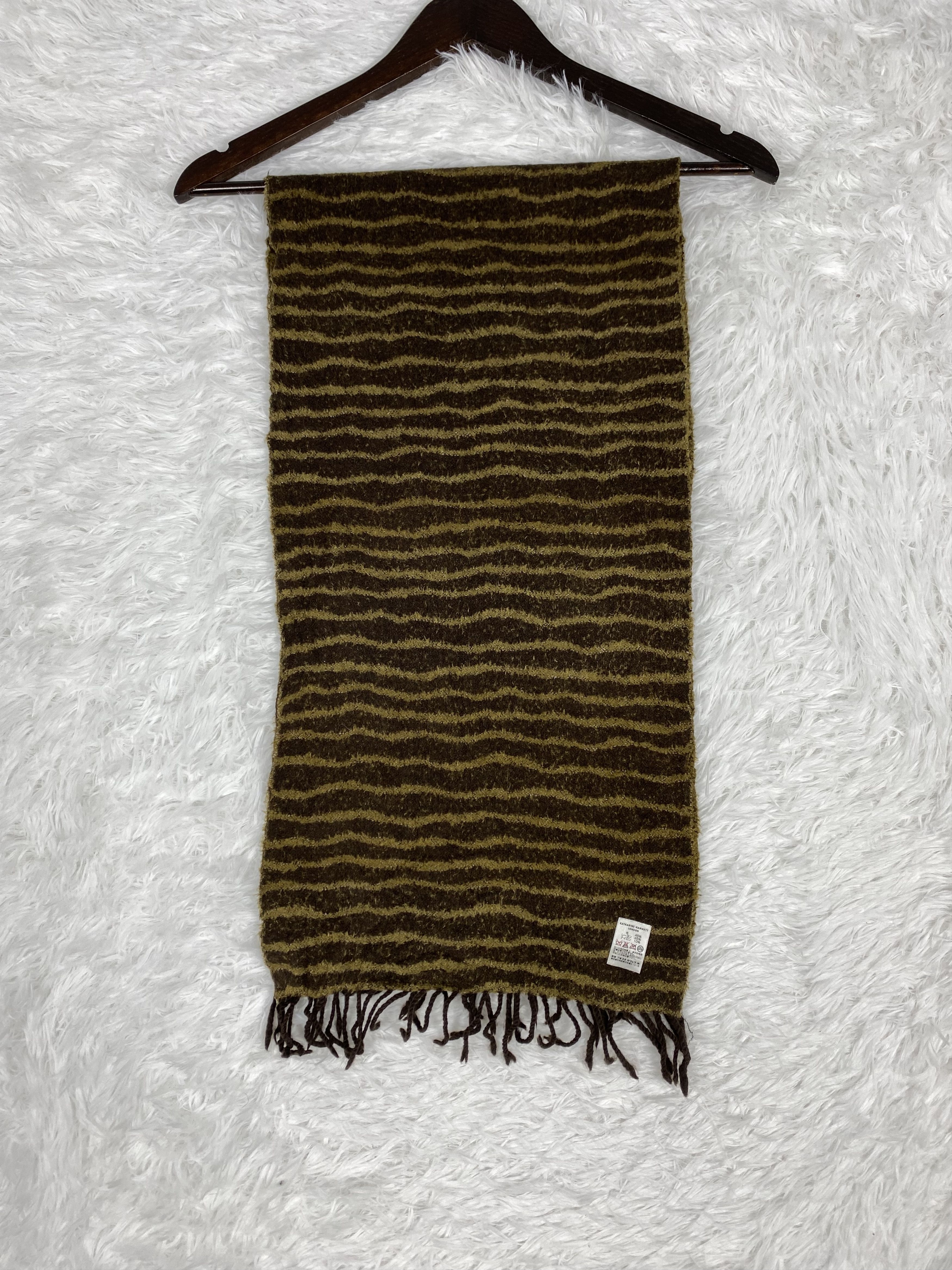 Katharine Hamnett London Vintage Katharine Hamnett Scarf / Muffler Neckwear PM0107 Size ONE SIZE - 8 Thumbnail