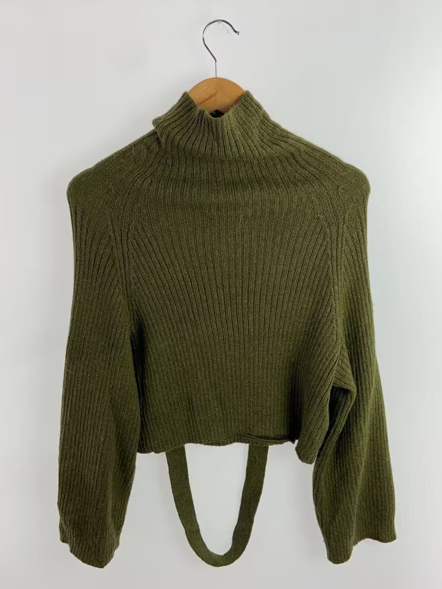 Y's × Yohji Yamamoto Ribbed Boxy Strap Alpaca Wool Knit Sweater Size M / US 6-8 / IT 42-44 - 2 Thumbnail