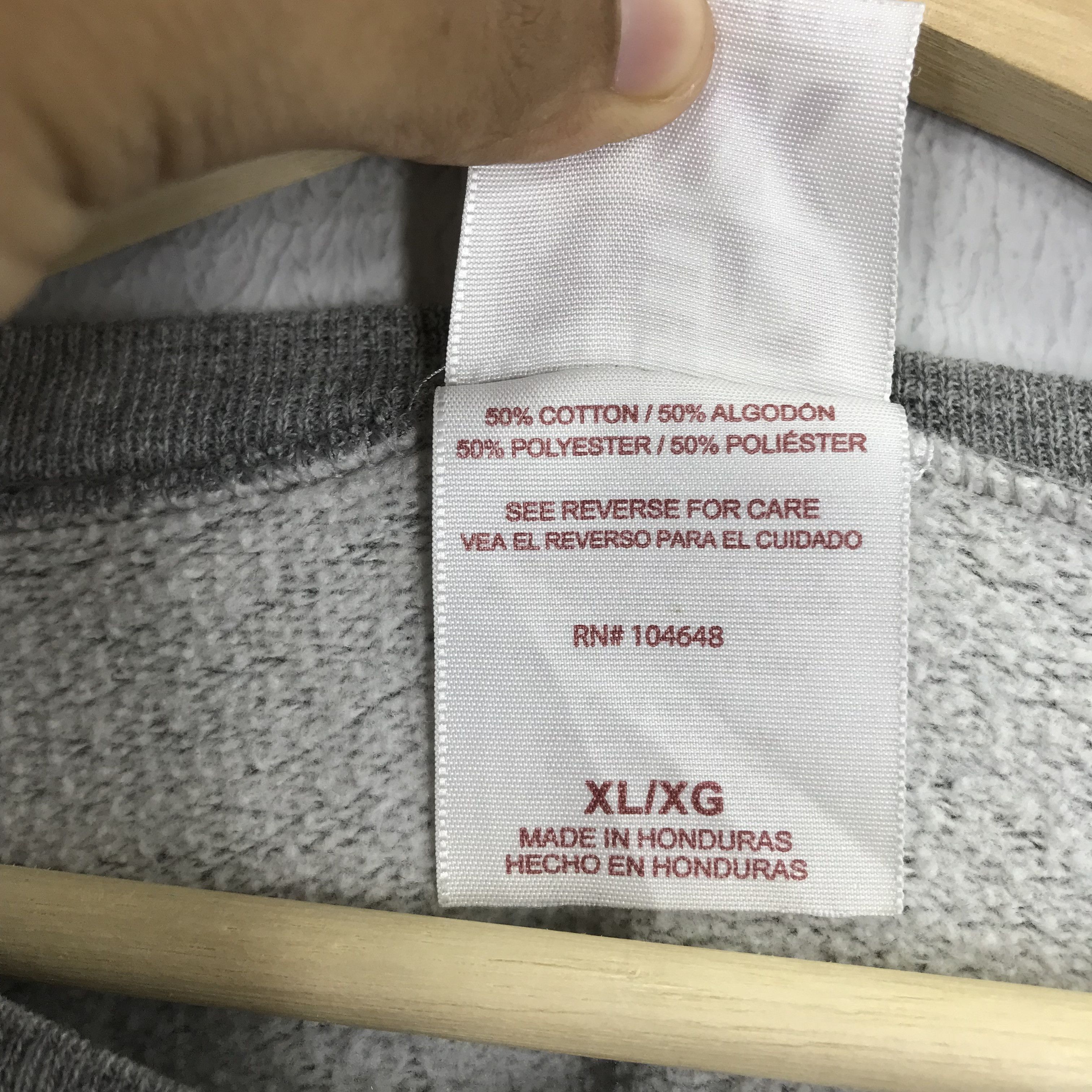 Trench USA Vintage Wisconsin State Usa Sweatshirt - 87 Size US XL / EU 56 / 4 - 12 Thumbnail