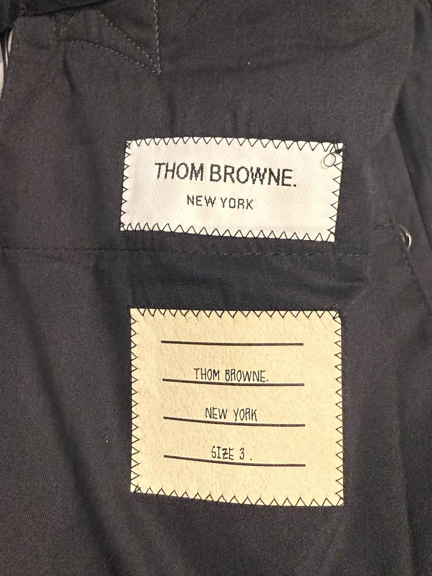 Thom Browne Thom Browne Classic Mid-Gray Wool Trousers Size 3 95N Size US 36 / EU 52 - 4 Thumbnail