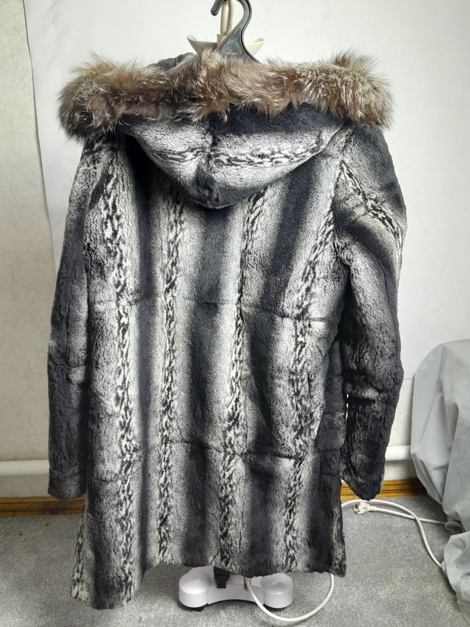 Other Ultra-Soft Rex Rabbit Fur Coat Size XL Size XL / US 12-14 / IT 48-50 - 7 Thumbnail