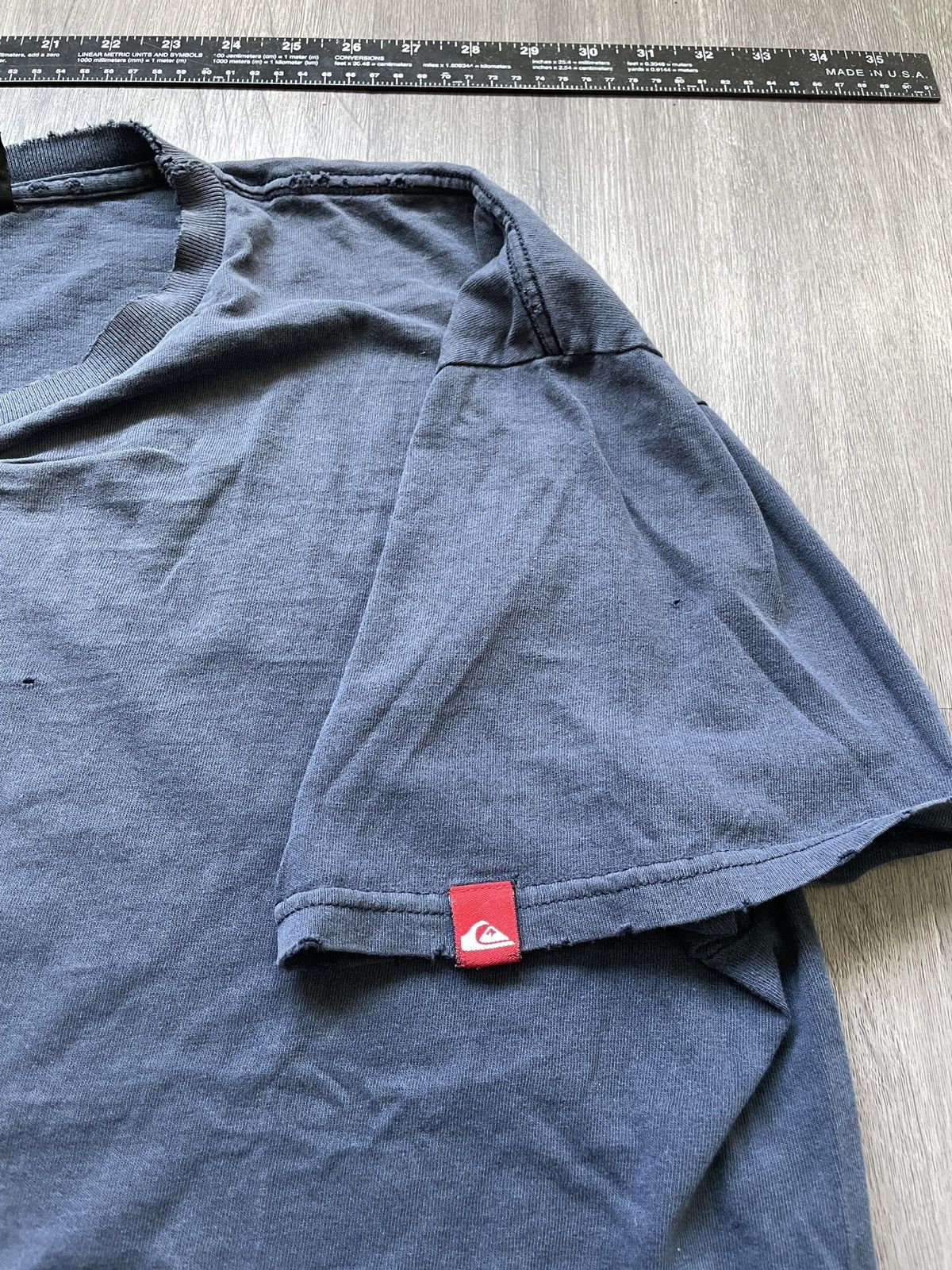 Quiksilver Vintage Quiksilver “Surf Logo” Thrashed T-Shirt (Sz. XL) Size US XL / EU 56 / 4 - 7 Thumbnail
