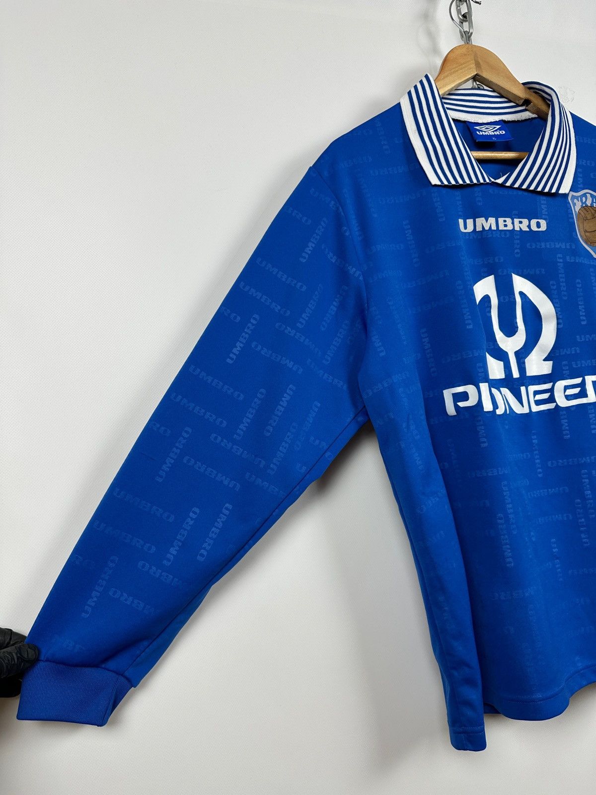 Umbro 1995/96 Vintage Fram Reykjavik Rare Home Soccer Jersey Size US XL / EU 56 / 4 - 13 Thumbnail