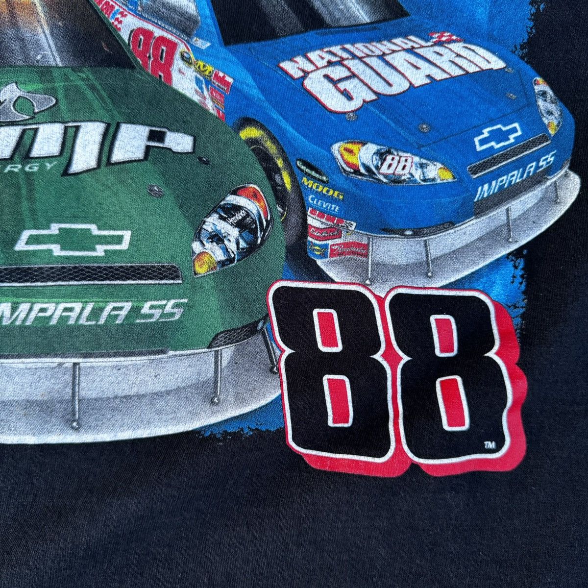 Harley Davidson × NASCAR × Stussy Vintage Y2K Black Nascar Dale Earnhardt Graphic Longsleeve S Size US M / EU 48-50 / 2 - 3 Thumbnail