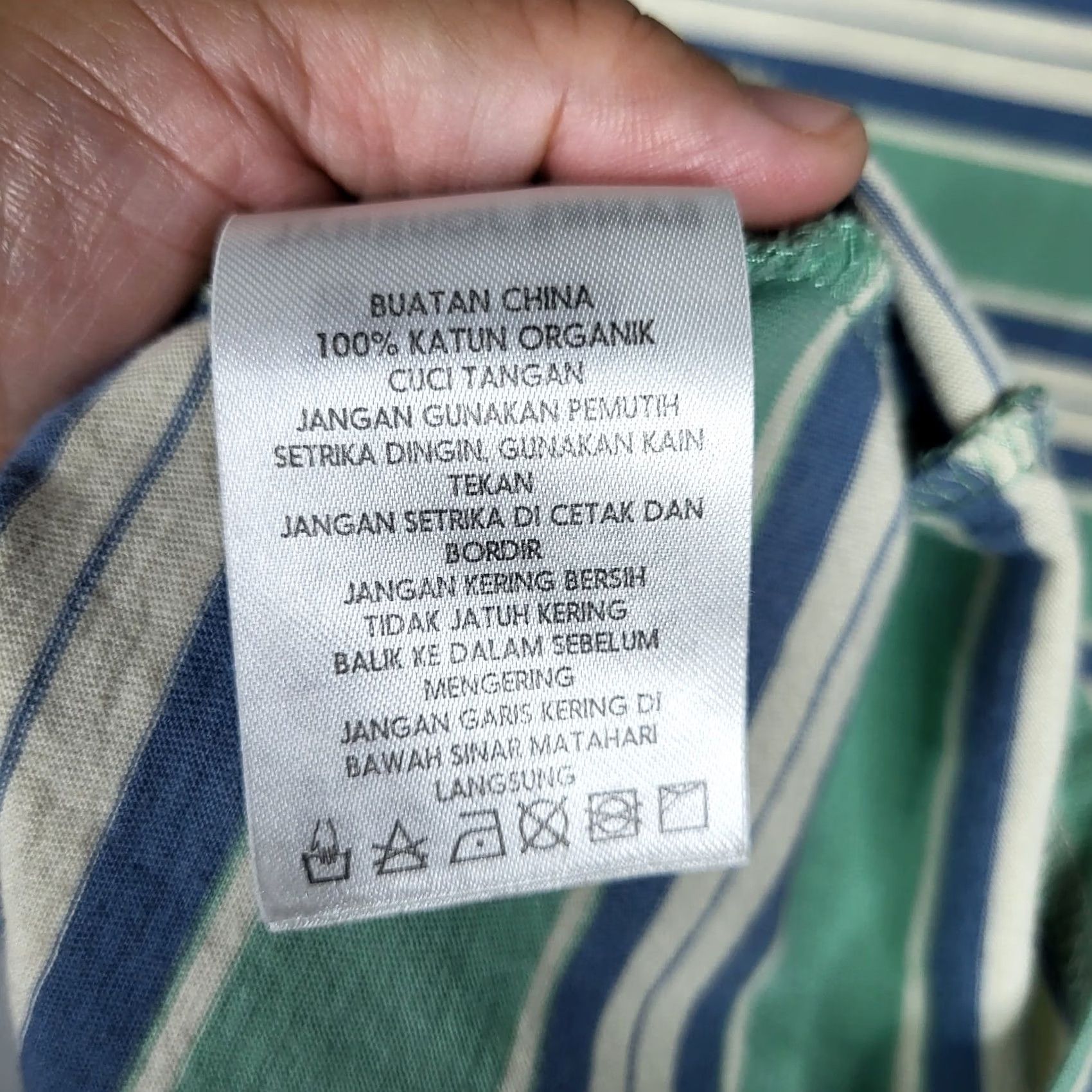 Banks Journal Banks Journal Men's T-Shirt Striped 100% Organic Cotton Short Sleeve Crew Neck Size M Multicolor Size US M / EU 48-50 / 2 - 5 Thumbnail