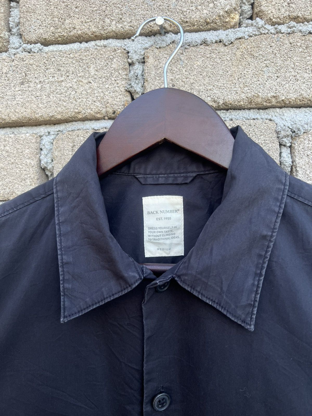 Japanese Brand Back Number Casual Jacket Size US M / EU 48-50 / 2 - 6 Thumbnail
