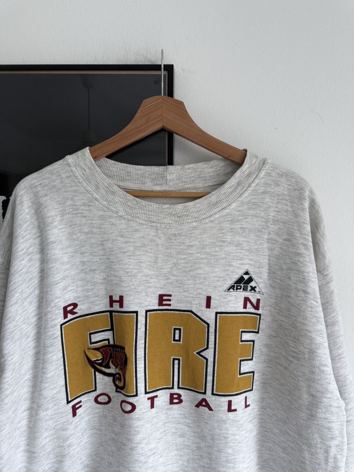 NFL Rhein Fire Football Apex NFL Vintage Crewneck Size US L / EU 52-54 / 3 - 2 Thumbnail