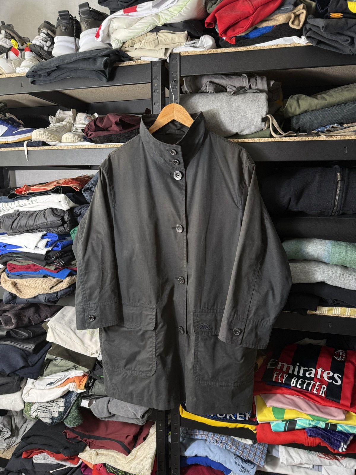 Burberry Vintage Burberrys Women’s Coat Jacket XL Nova Check Size XL / US 12-14 / IT 48-50 - 20 Thumbnail