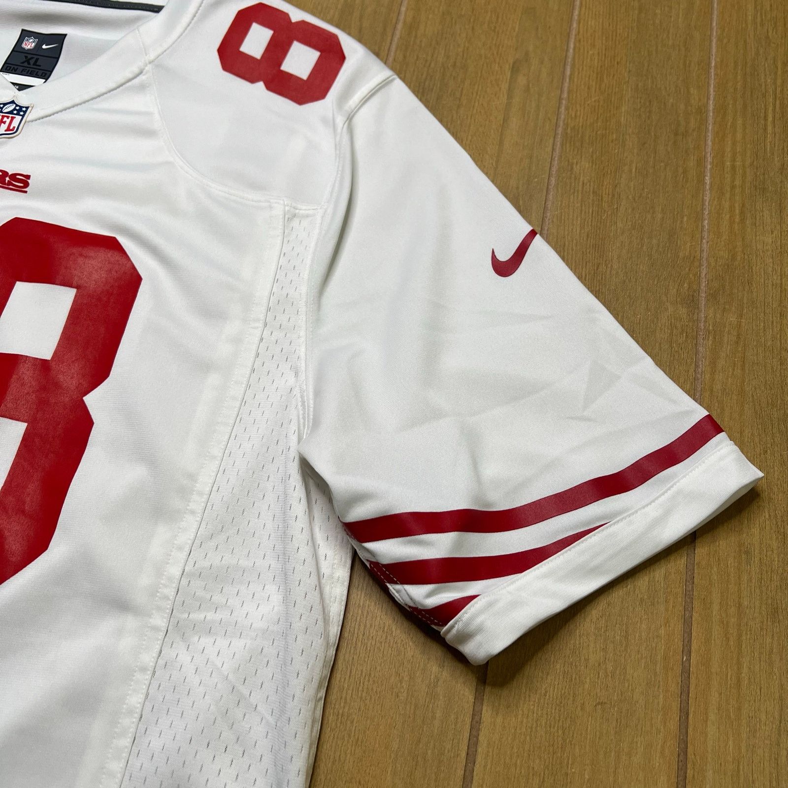 Nike Nike San Francisco 49ers #88 Lido Bay On Field NFL Jersey XL Size US XL / EU 56 / 4 - 4 Thumbnail