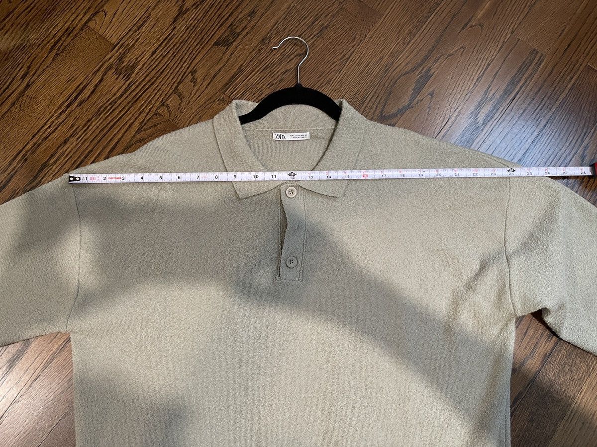 Zara Zara Green Boucle Polo Size large Size US L / EU 52-54 / 3 - 8 Thumbnail
