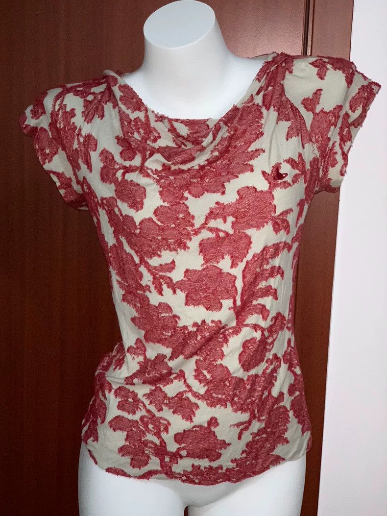 Vivienne Westwood Vivienne Westwood Dangling embroidered short-sleeved jacke Size L / US 10 / IT 46 - 1 Thumbnail