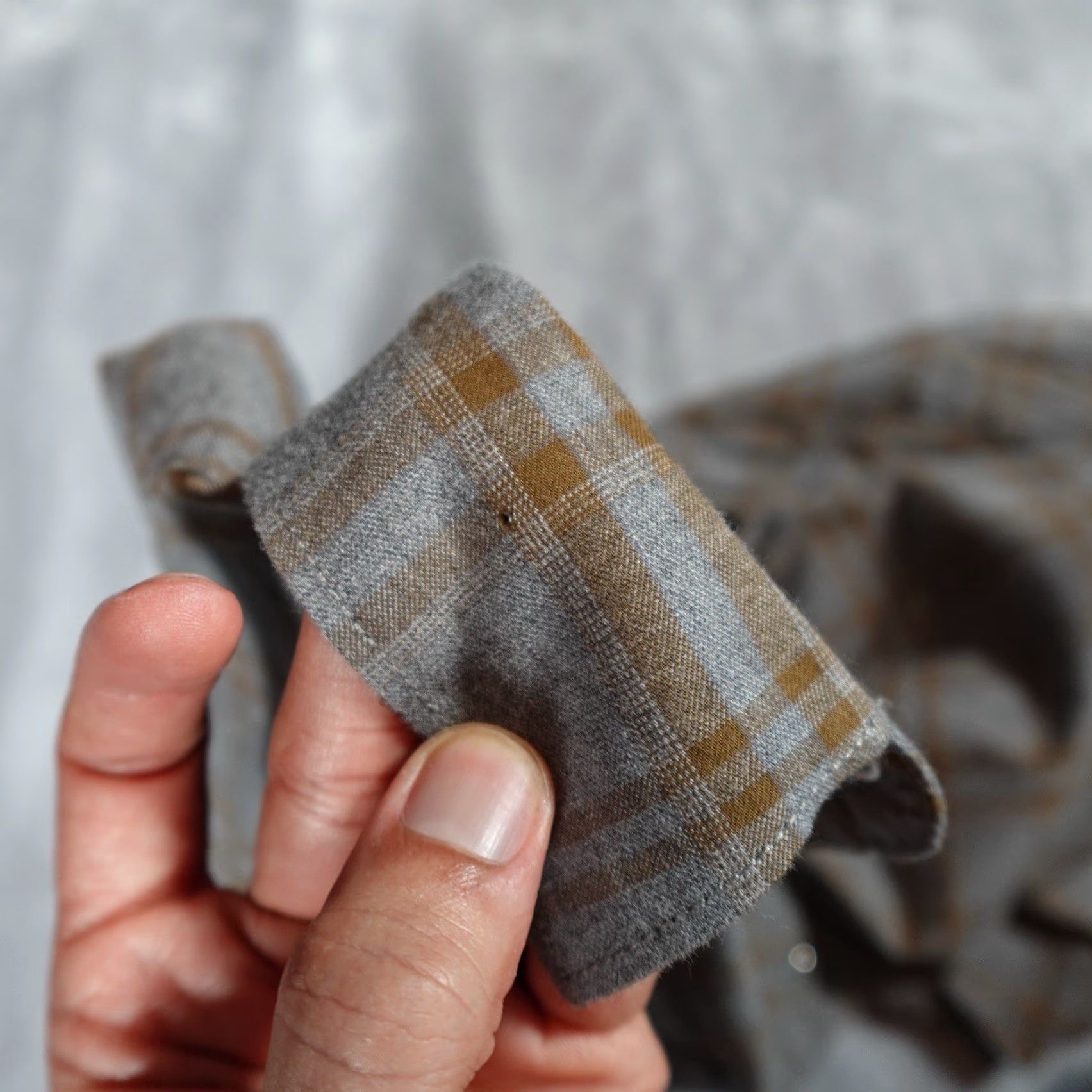 Vintage VINTAGE Flynt Western Men’s Casual Shirt L Gray Plaid Long Sleeve Snap Button-Up 90s Cowboy Slim Fit Size US L / EU 52-54 / 3 - 2 Thumbnail