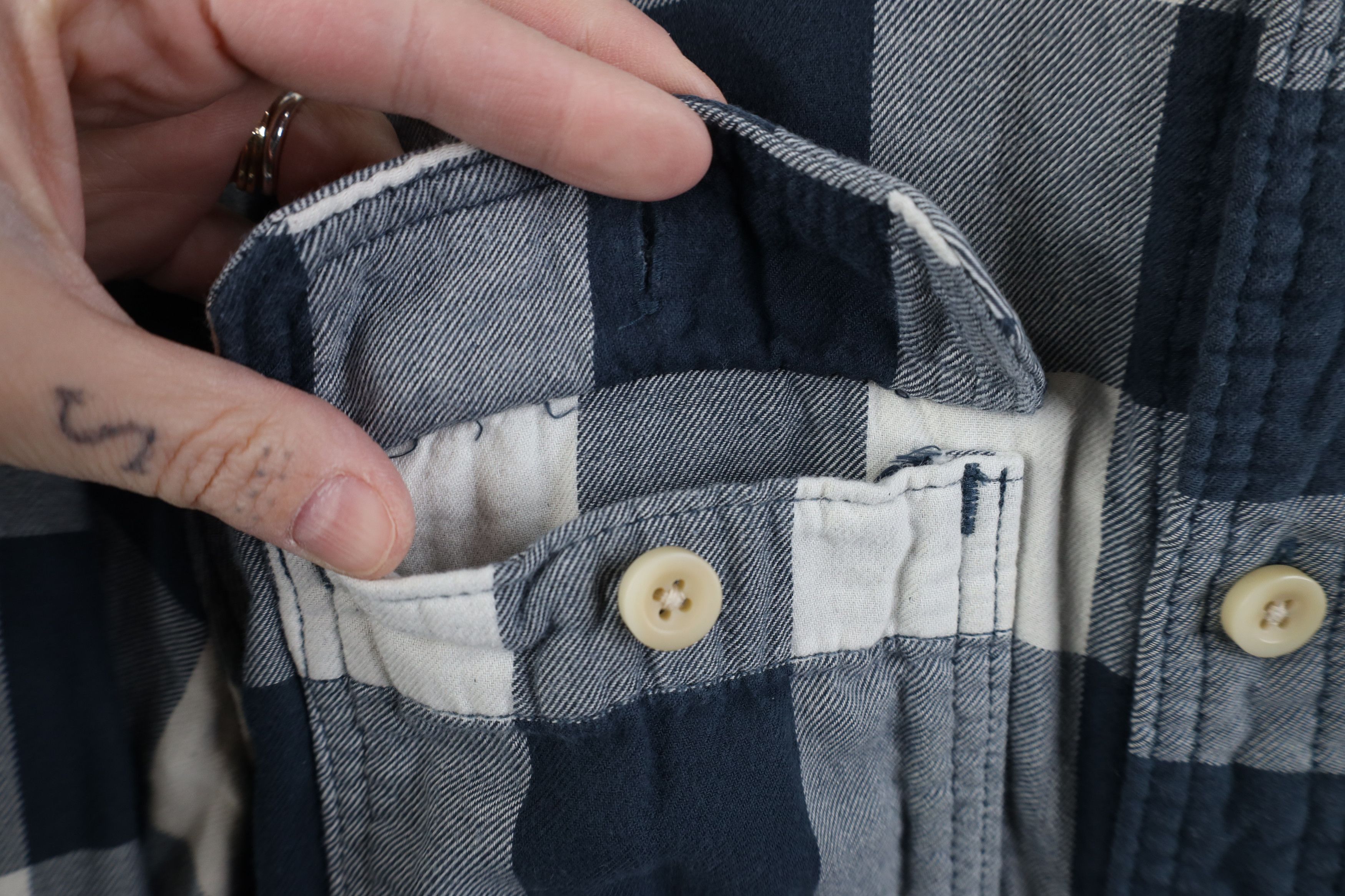 Abercrombie & Fitch Vintage 90s Y2K Abercrombie & Fitch Button Shirt Plaid Size US L / EU 52-54 / 3 - 5 Thumbnail