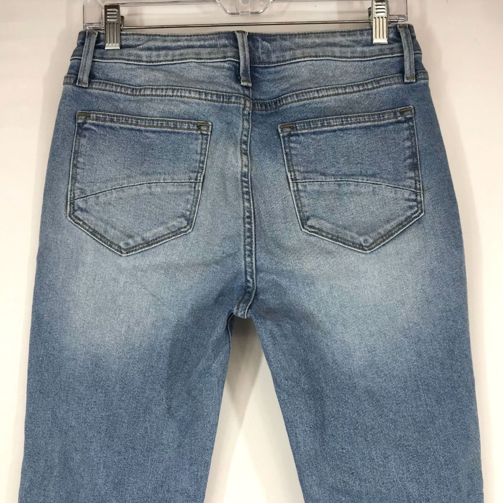 Vintage DRIFTWOOD AUDREY Blue Cotton Blend Denim Jeans Womens 28 X 29 Size 28" / US 6 / IT 42 - 5 Thumbnail