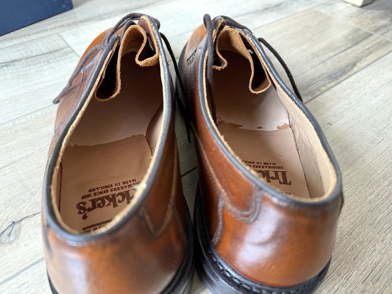 Tricker's Woodstock Derby Size US 10.5 / EU 43-44 - 7 Thumbnail