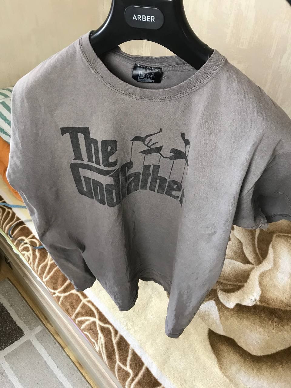 Vintage 🔥 The Godfather Movie Promo Faded Y2K T Shirt Paramount Size US L / EU 52-54 / 3 - 5 Thumbnail