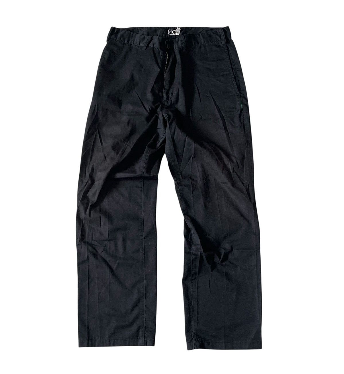 GOODENOUGH Vintage GDEH hiroshi fujiwara black straight trousers Size US 31 - 1 Thumbnail