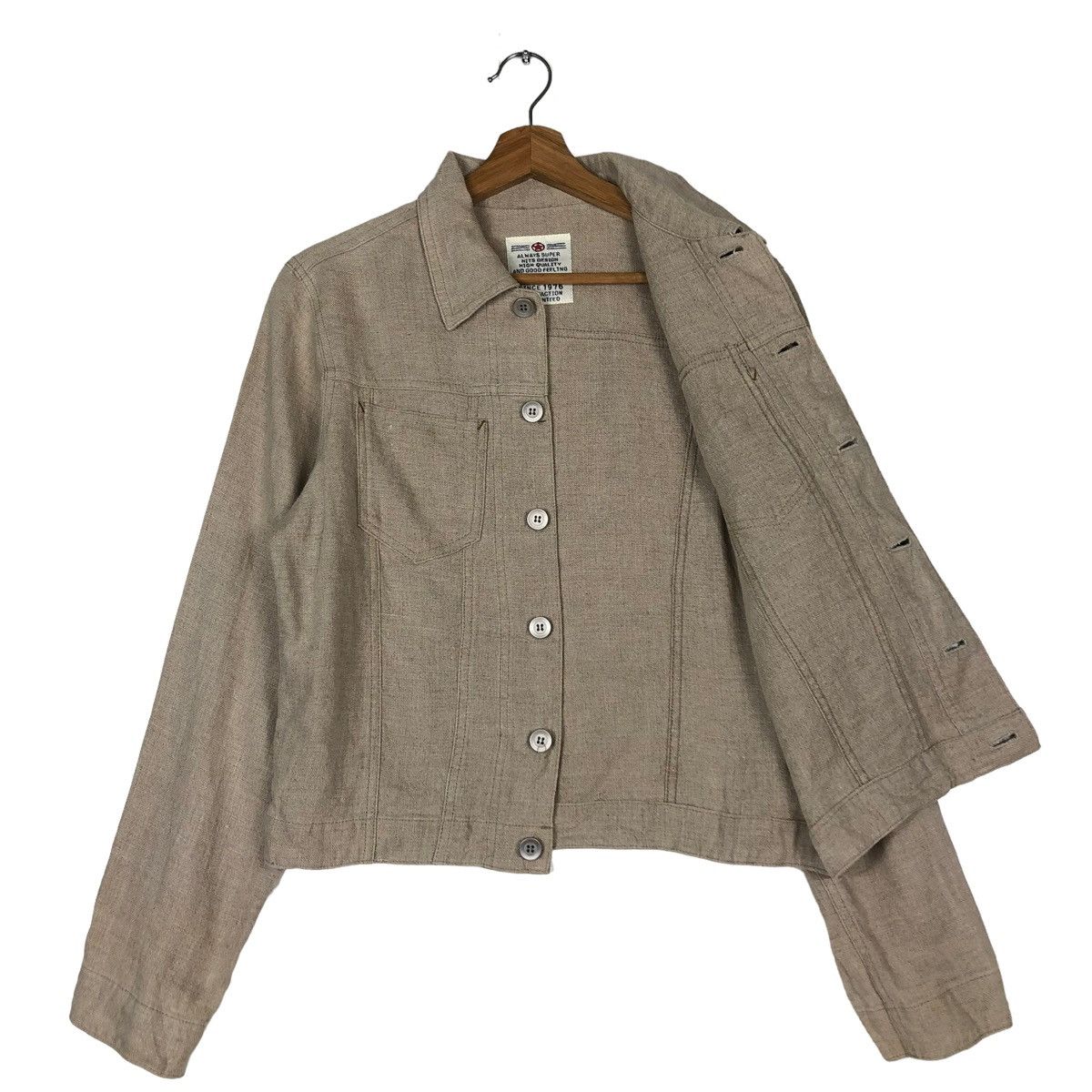 Hysteric Glamour 🔥CROPPED BIKER JACKET PERSON’S MADE IN JAPAN ISSEY MIYAKE Size US S / EU 44-46 / 1 - 11 Thumbnail