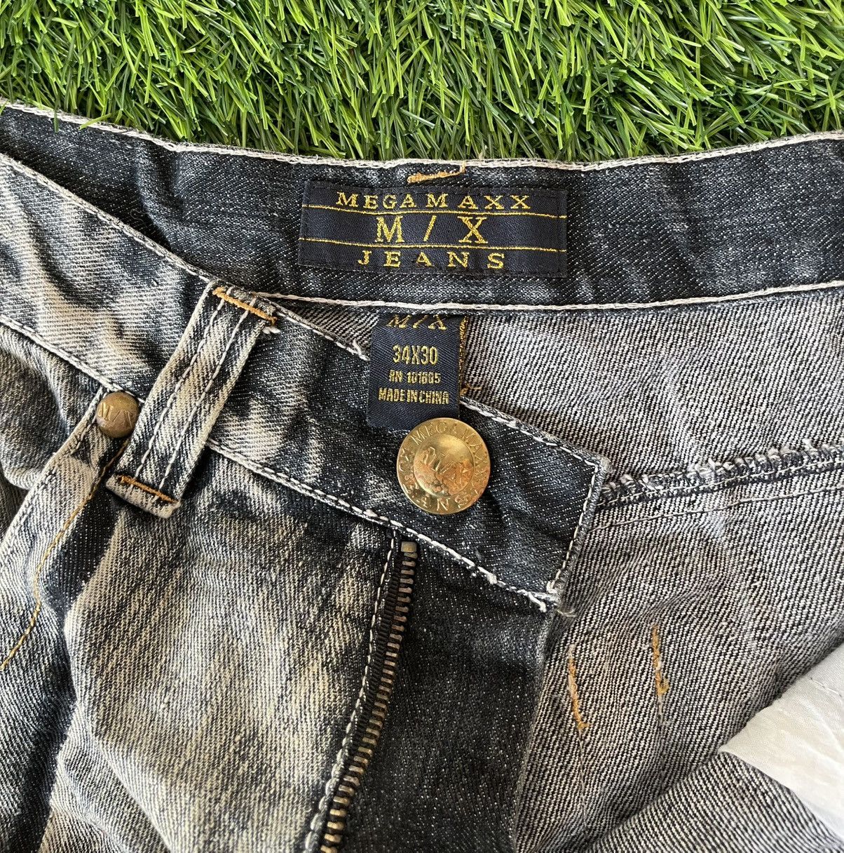 Polar Skate Co. Hype‼️Vintage🔥MEGA MAXX🔥Baggy Jnco Design Y2k Size US 36 / EU 52 - 9 Thumbnail