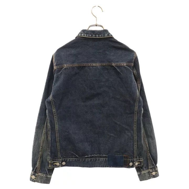 Visvim VISVIM 19AW DMGD-1003 101 DENIM JACKET coat Size US M / EU 48-50 / 2 - 2 Thumbnail
