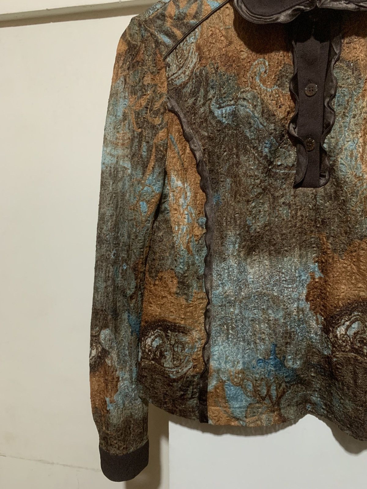 Maison Margiela Japanese Laseine Aop Maison Margiela Style Longsleeve Tee Size M / US 6-8 / IT 42-44 - 5 Thumbnail