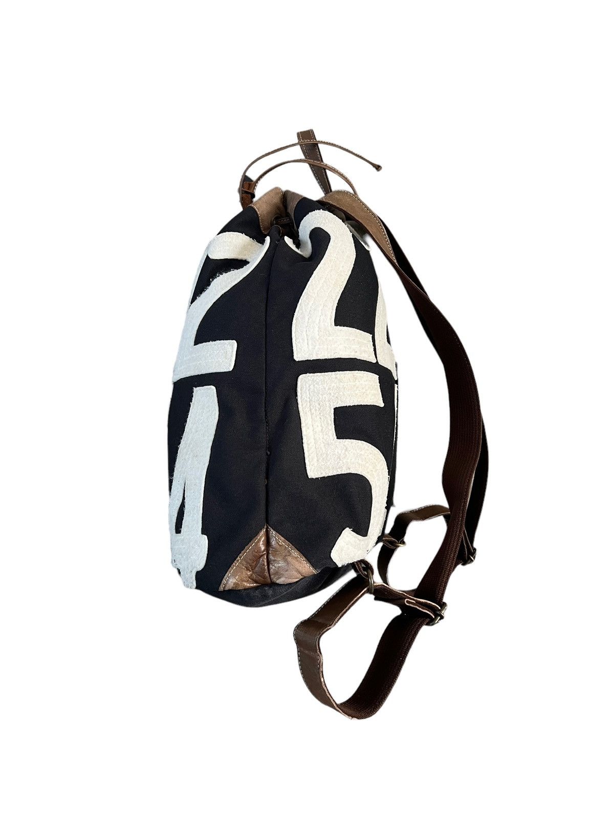 Japanese Brand Tideway 🇯🇵 x Steed Numericals Canvas Backpack Size ONE SIZE - 7 Thumbnail