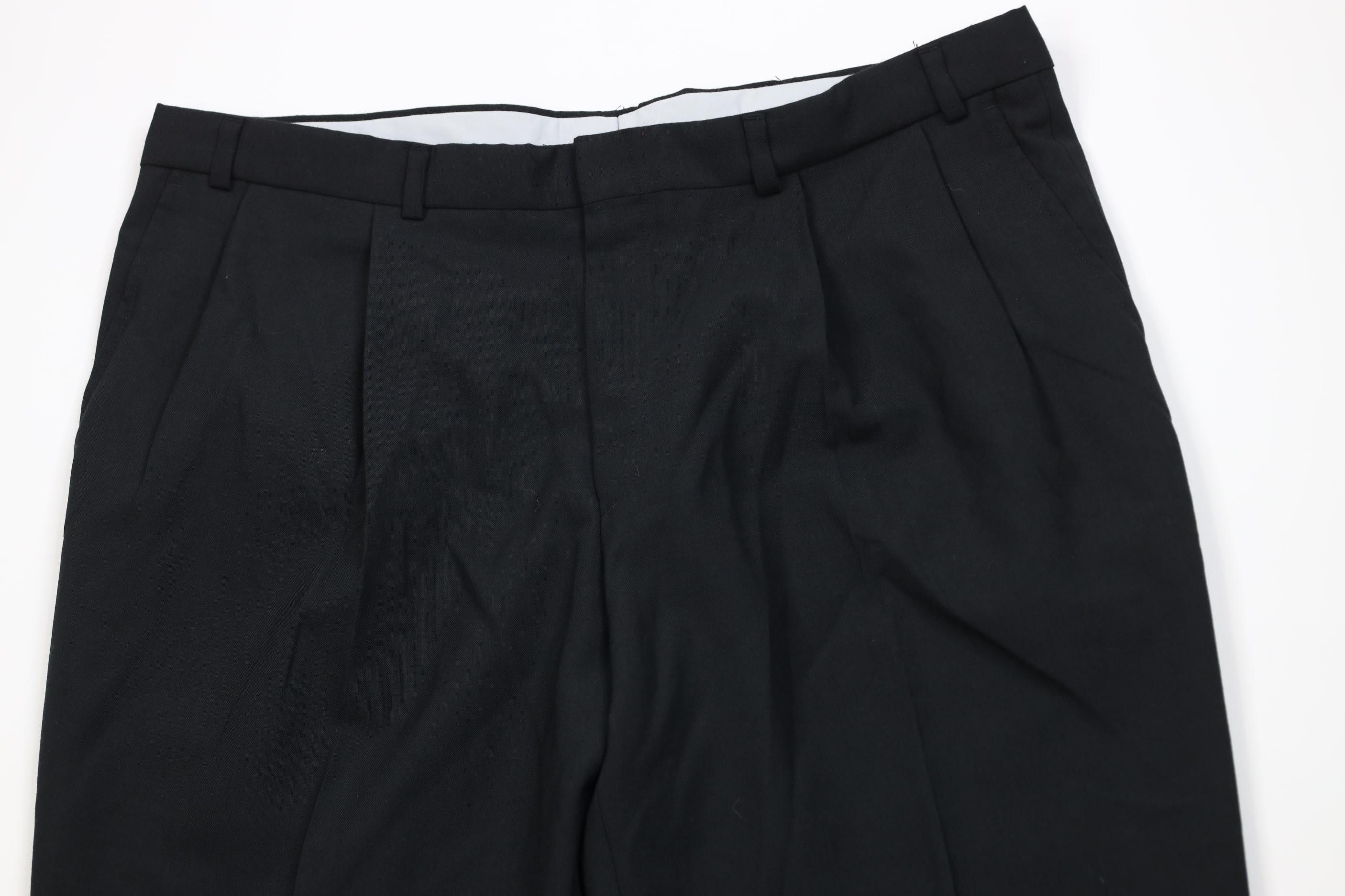 Vintage Vintage 90s Streetwear Wool Flared Wide Leg Chino Pants USA Size US 40 / EU 56 - 2 Thumbnail