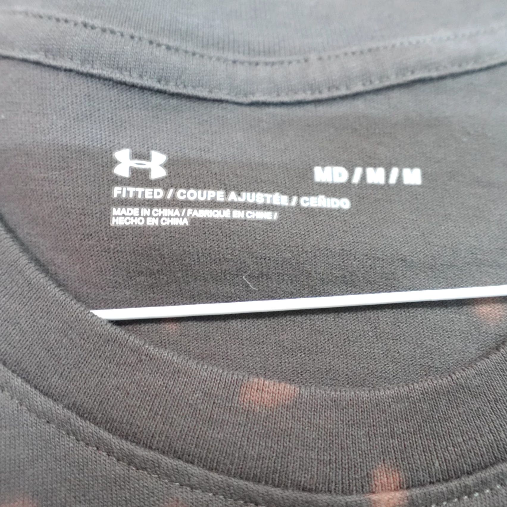 Under Armour Under Armour Run Shirt M Gray Centaur Double-Sided Graphic Print Mens T-Shirt Crew Neck Short Sleeve Size US M / EU 48-50 / 2 - 7 Thumbnail
