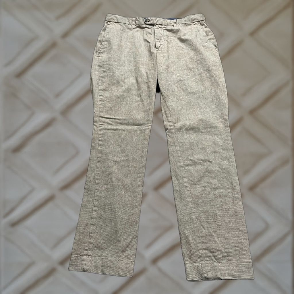 Banana Republic Banana Republic Pants Mens 32x28 Brown Slim Fit Tapered Leg  Dress Work Trouser | Grailed