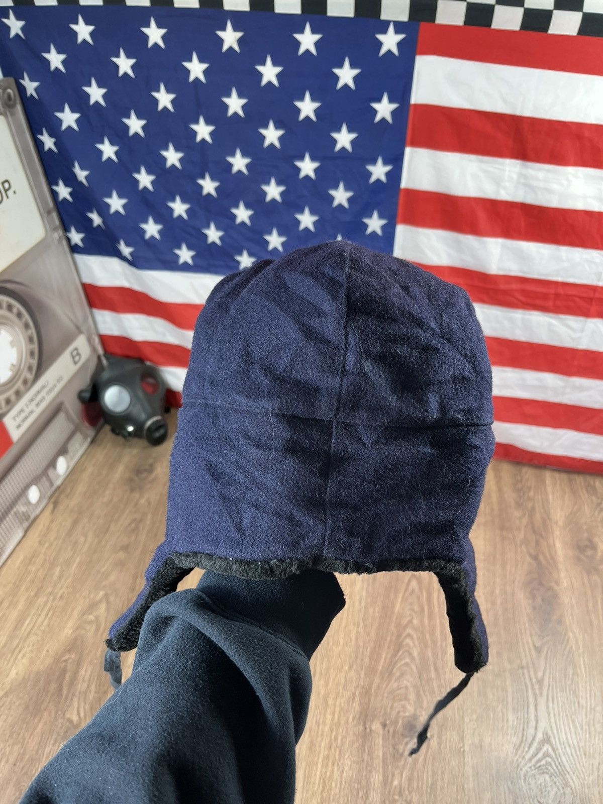Vintage Vintage Ushanka Hat Y2K Size ONE SIZE - 3 Thumbnail