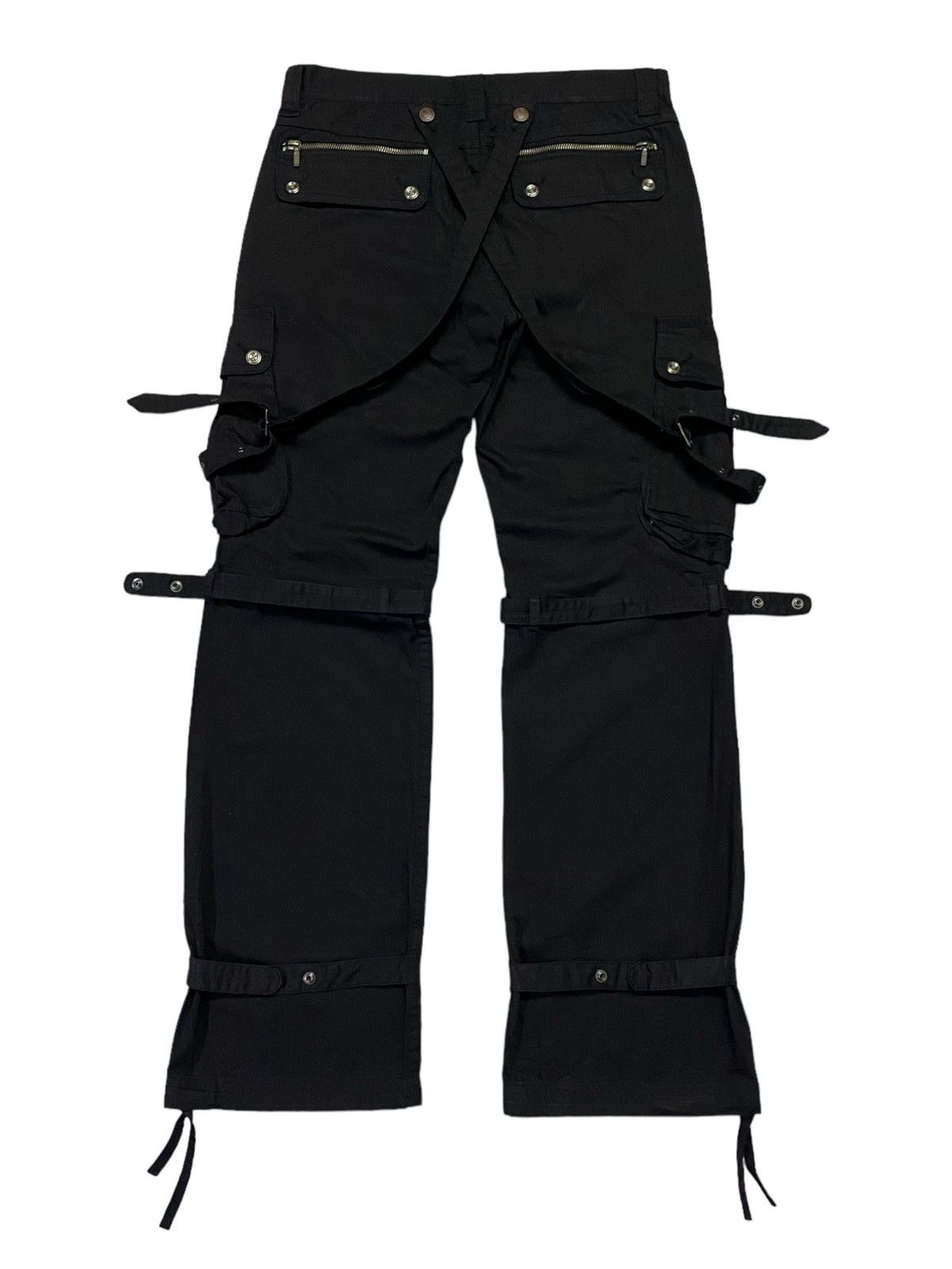 If Six Was Nine Japanese Brand “CHIL DEROC III” Bondage Pants Size US 32 / EU 48 - 3 Thumbnail