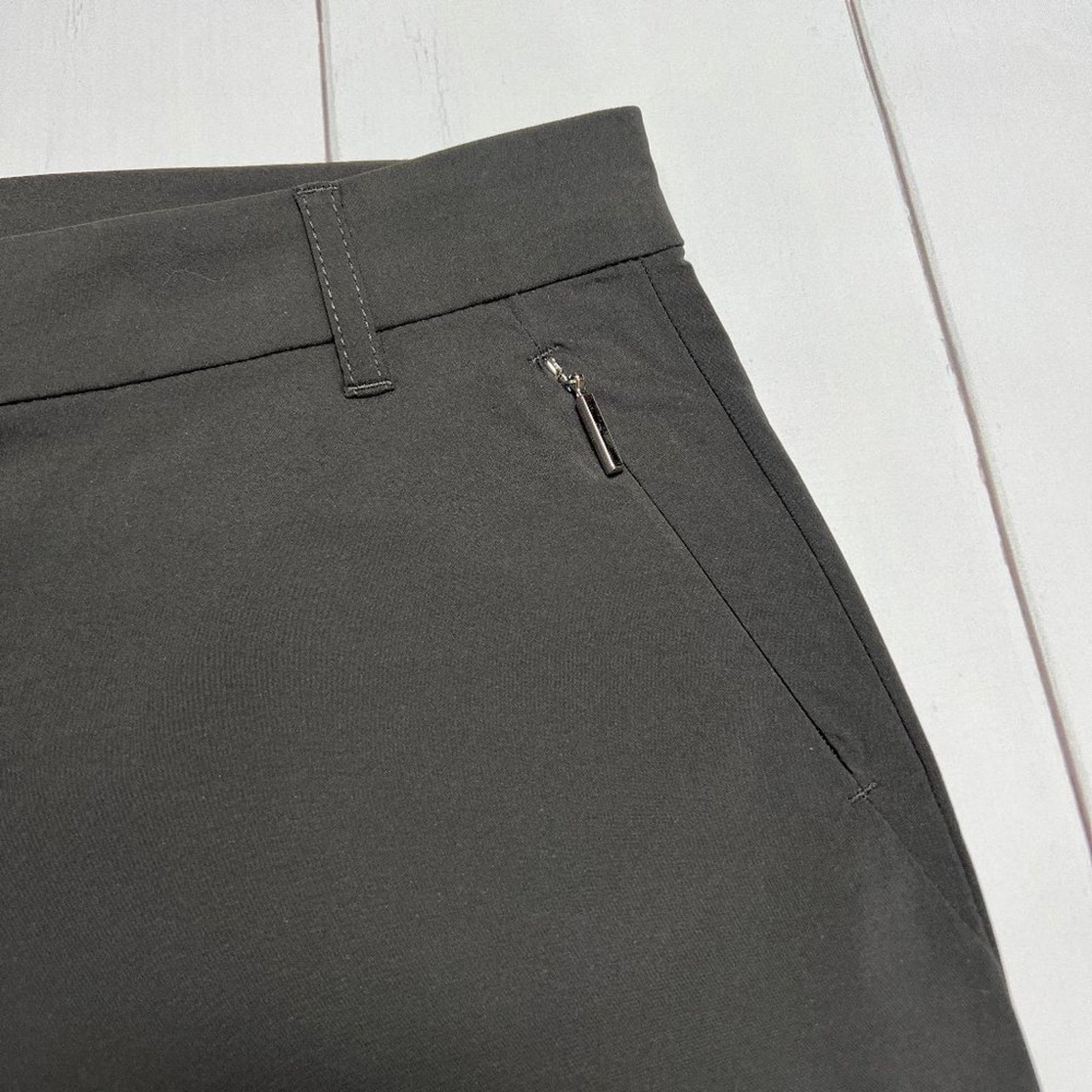 Other Anatomie Thea Slim Straight Travel Golf Pant Gray Size M NWT Size 30" / US 8 / IT 44 - 9 Thumbnail