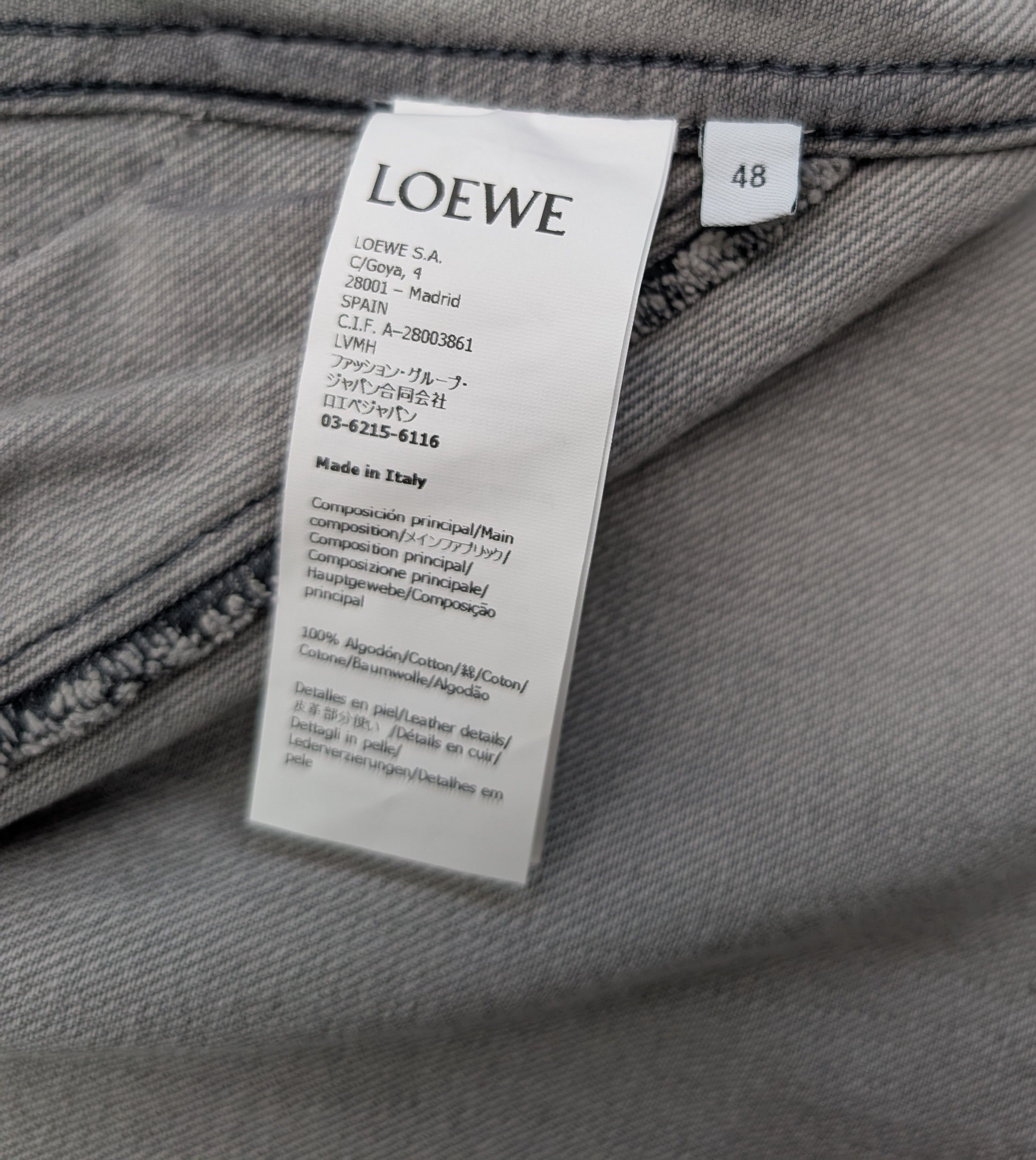 Loewe Loewe denim jacket Size US M / EU 48-50 / 2 - 8 Thumbnail
