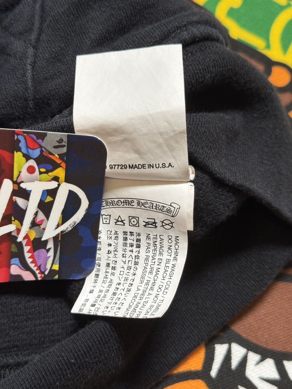 Chrome Hearts Chrome Hearts Black Script Logo Thermal Hoodie Size US S / EU 44-46 / 1 - 10 Thumbnail